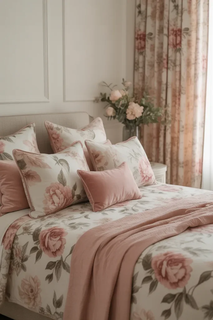 Floral Bedding and Romantic Patterns