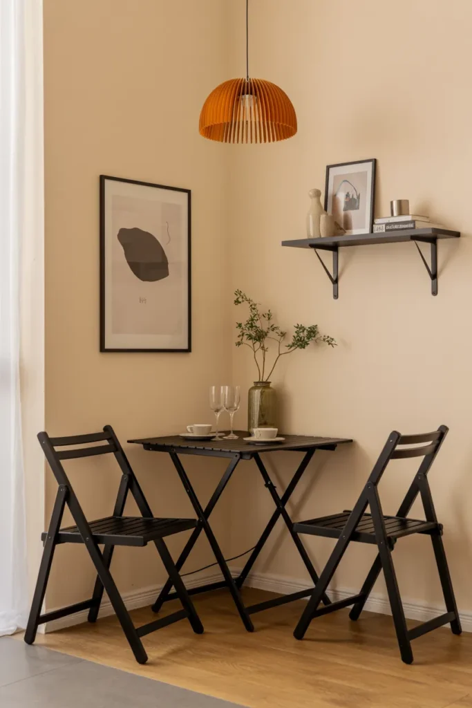 Foldable Bistro-Style Setup