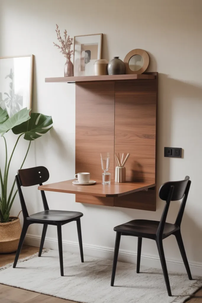 Foldable Wall-Mounted Dining Table
