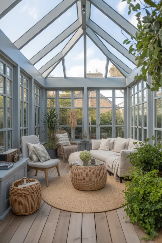 Garden Room with Roof Lanterns