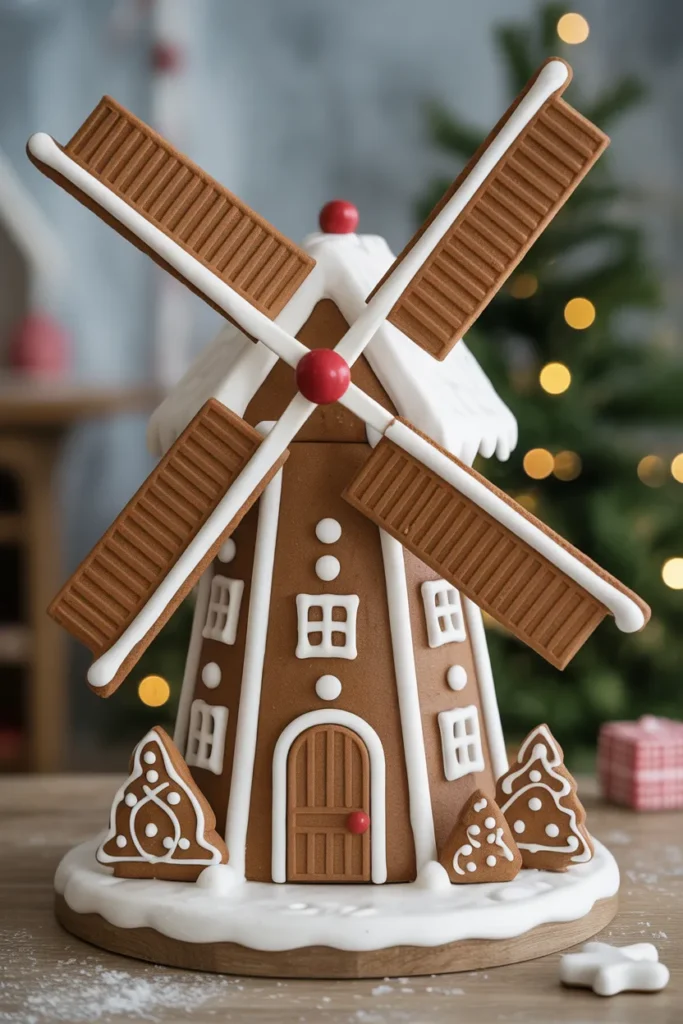 Gingerbread Windmill House