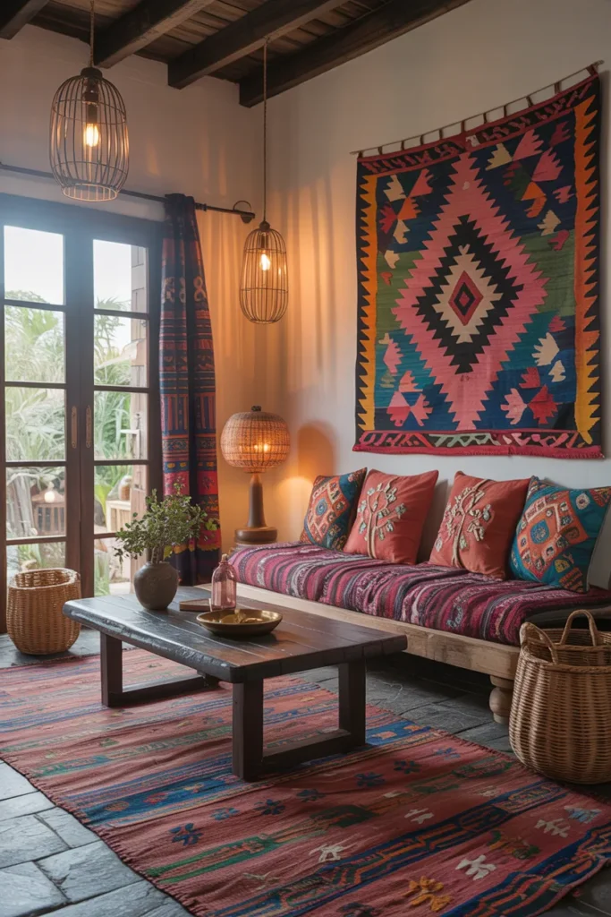 Global-Inspired Textiles and Décor