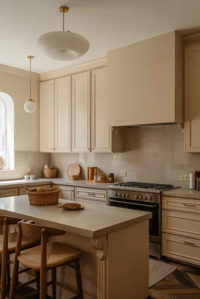 Grand Marble Island Luxury Kitchen