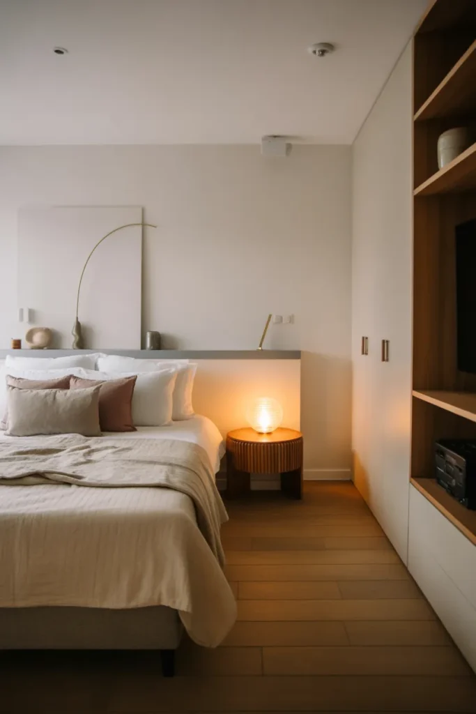 Guest Bedroom with Storage Solutions