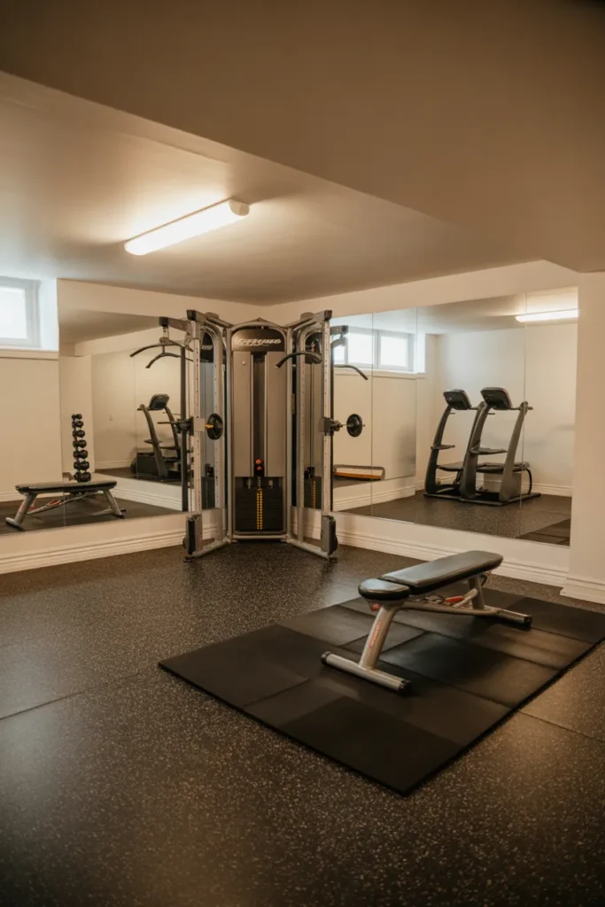 Gym and Fitness Space