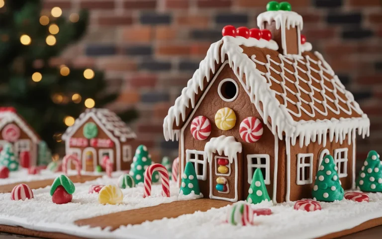 Holiday Village Gingerbread ,