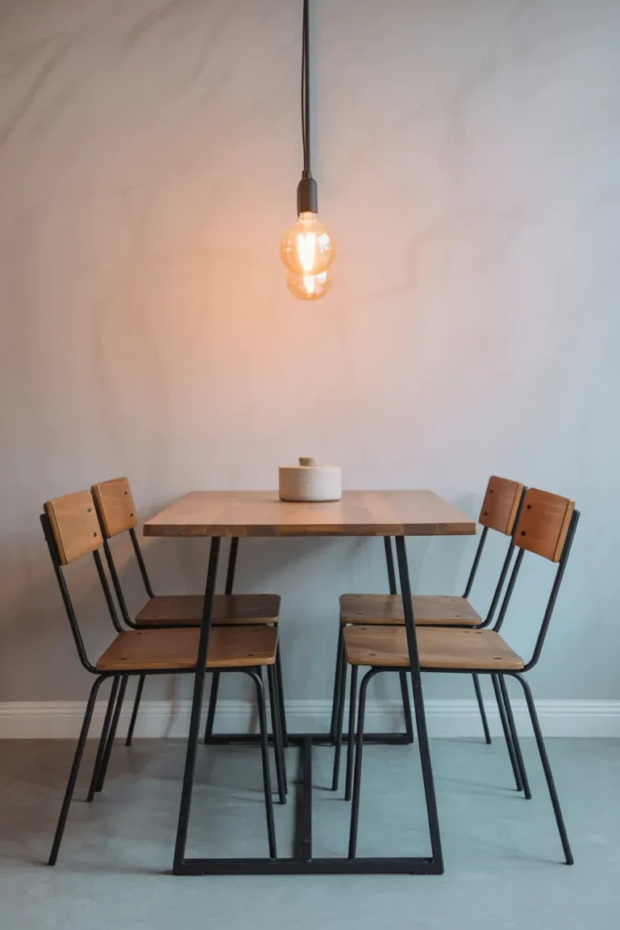 Industrial Touch with Slim Metal Frames