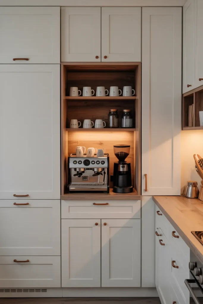Kitchen with Dedicated Coffee Station