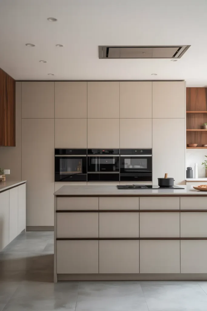 Kitchen with Hidden Pantry Wall