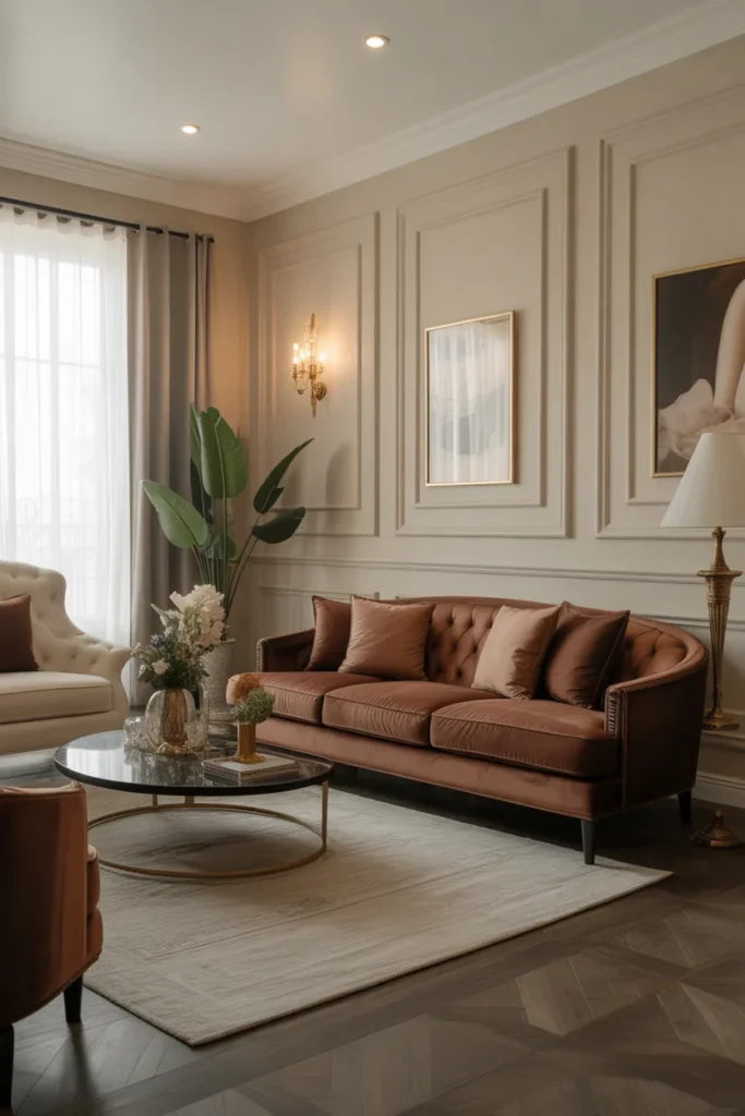 Living Room with Plush Seating