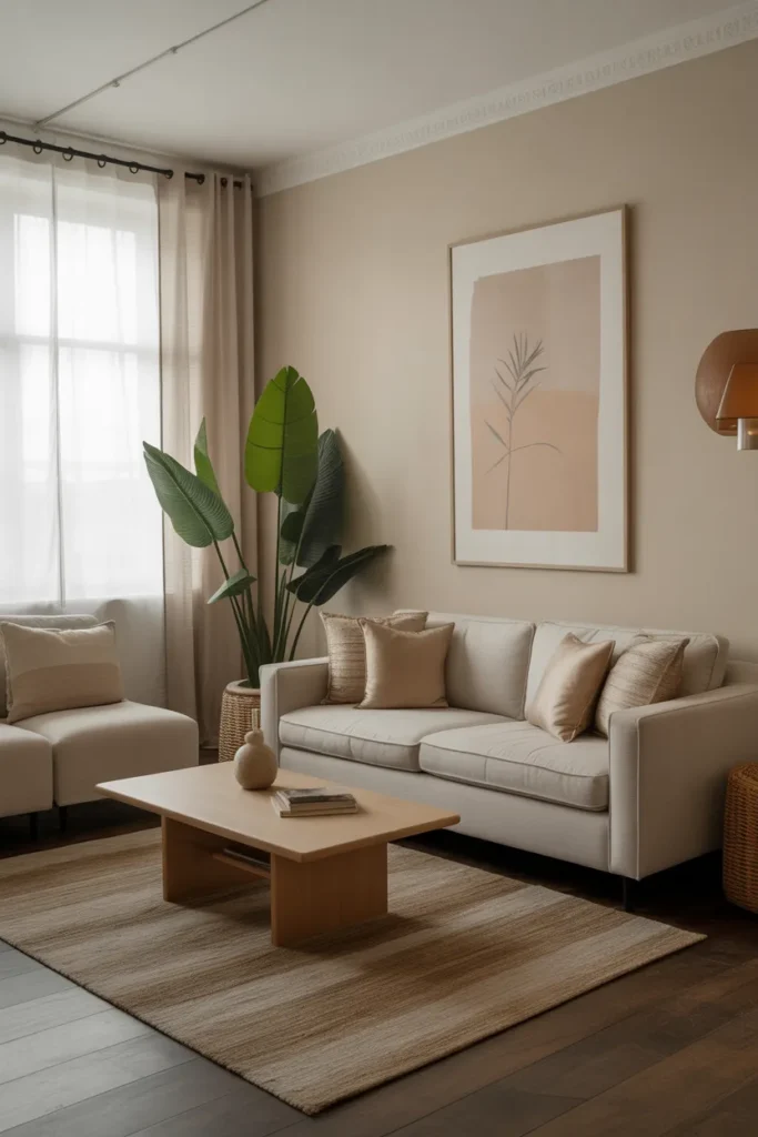 Low-Profile Seating for Open Feel