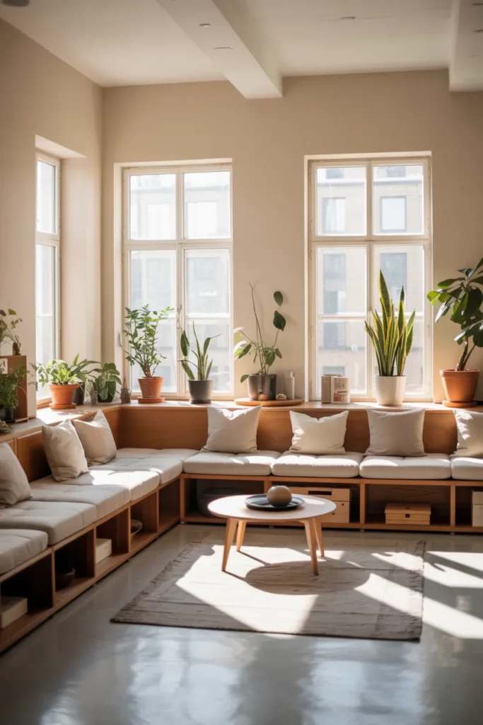 Low-Profile Storage Benches