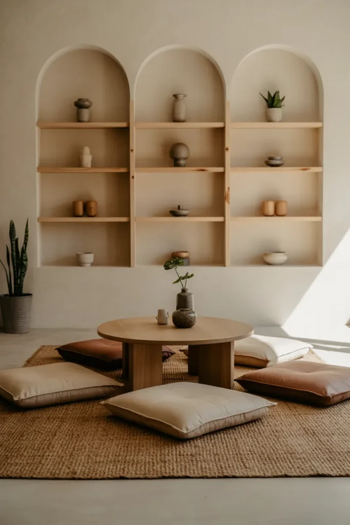 Low Tables and Floor Seating