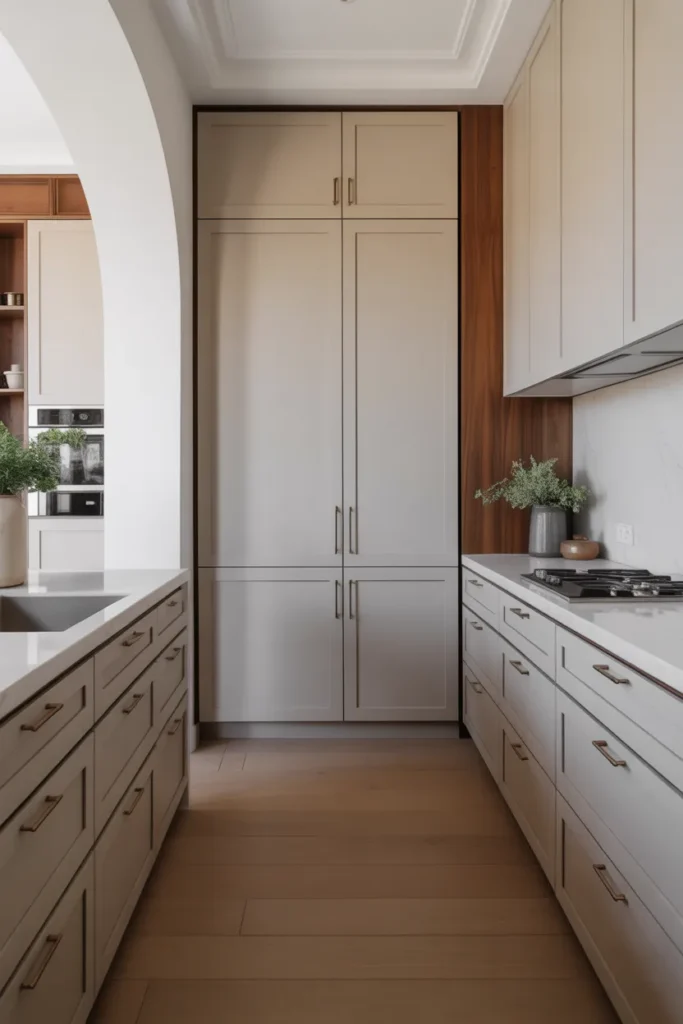 Luxury Kitchen with Floor-to-Ceiling Cabinetry