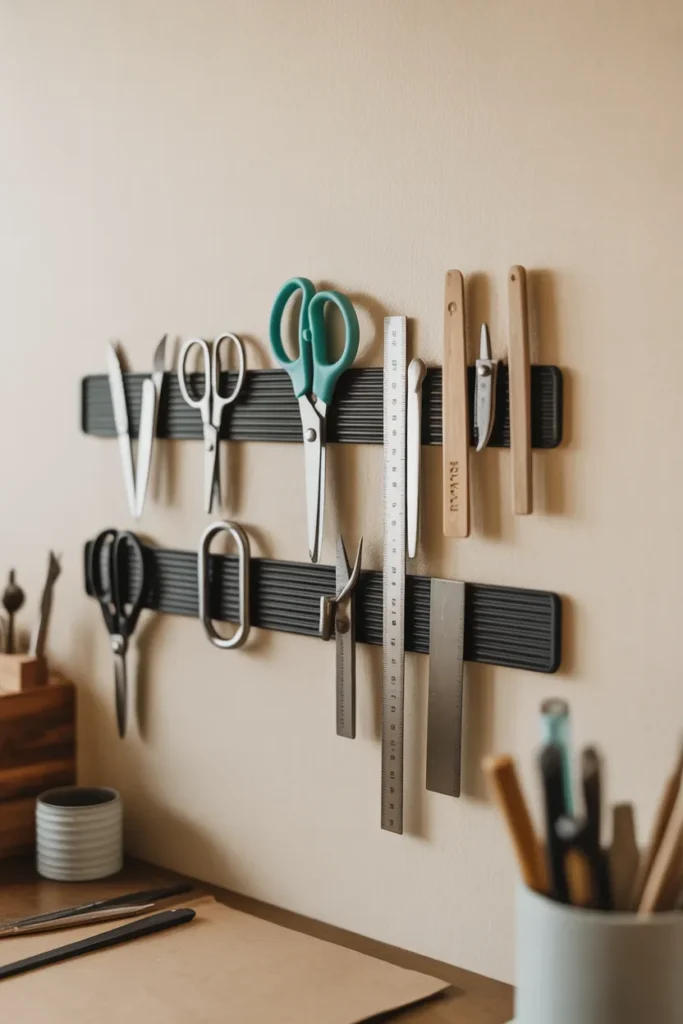Magnetic Strip Tool Organizer