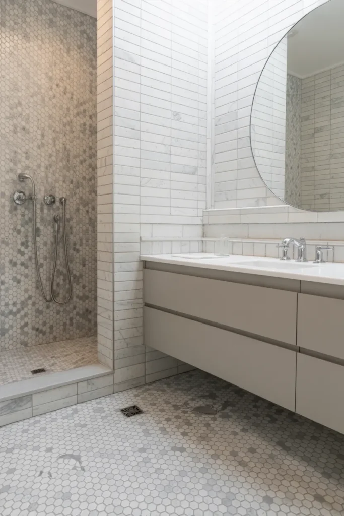 Marble Hexagon Tiles