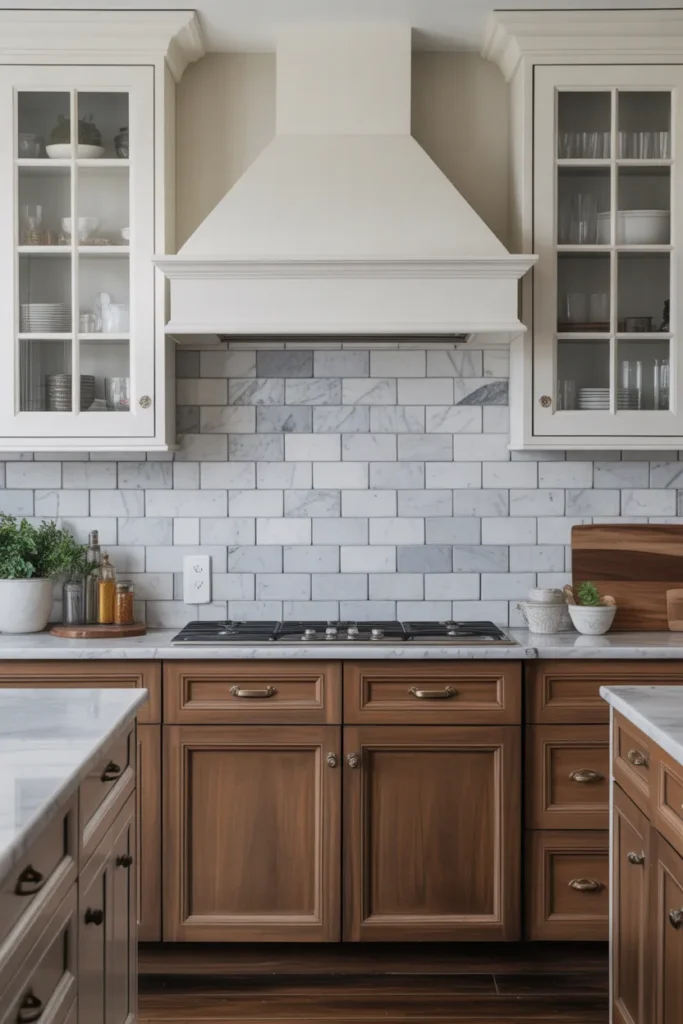 Marble Subway Tile Backsplash