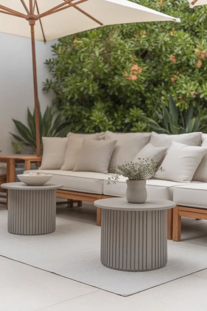 Matching Side Tables for a Finished Look