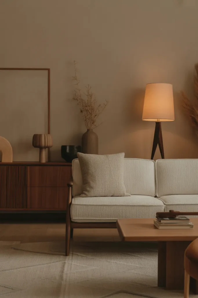Mid Century Modern with Earthy Neutrals