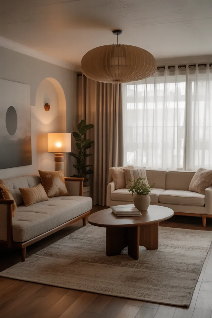 Mid Century Modern with Soft Textures