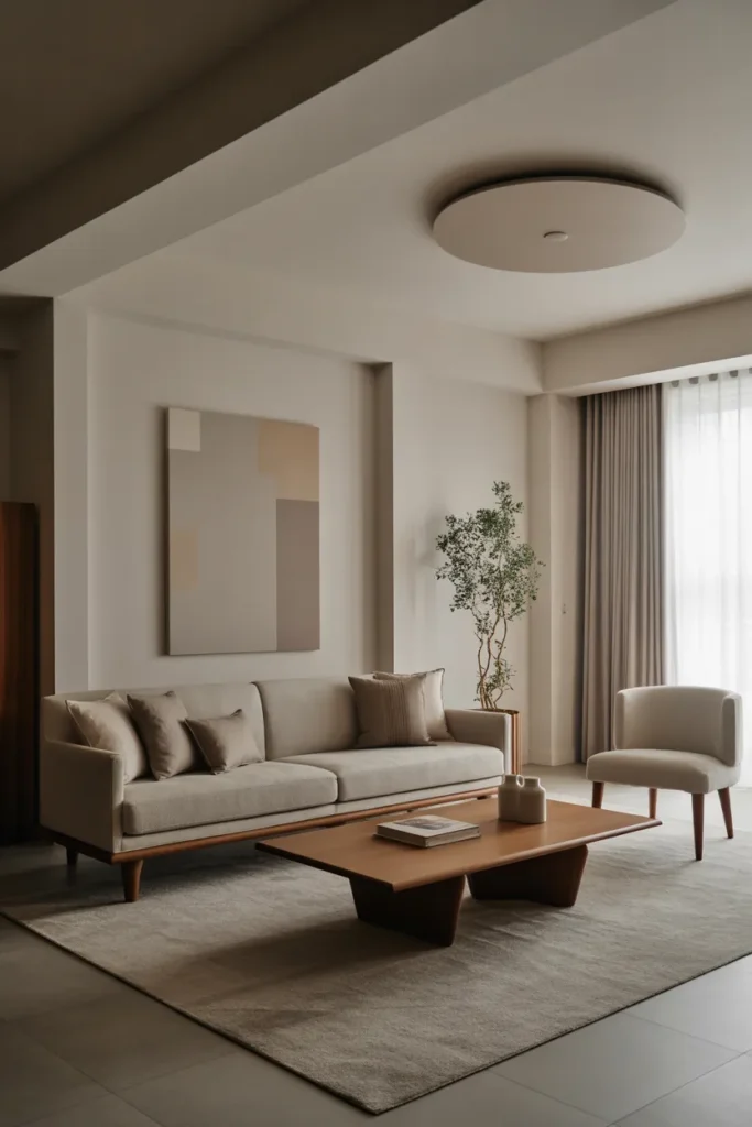 Minimal Mid Century Modern Sophistication