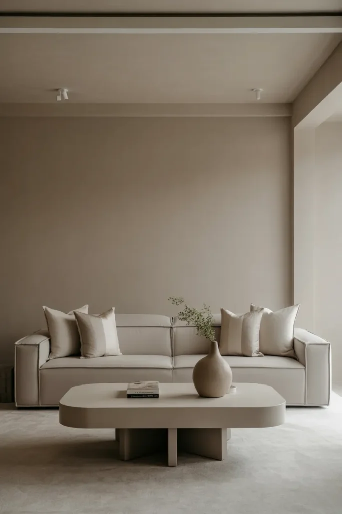 Minimalist Modern Living Room with Clean Lines