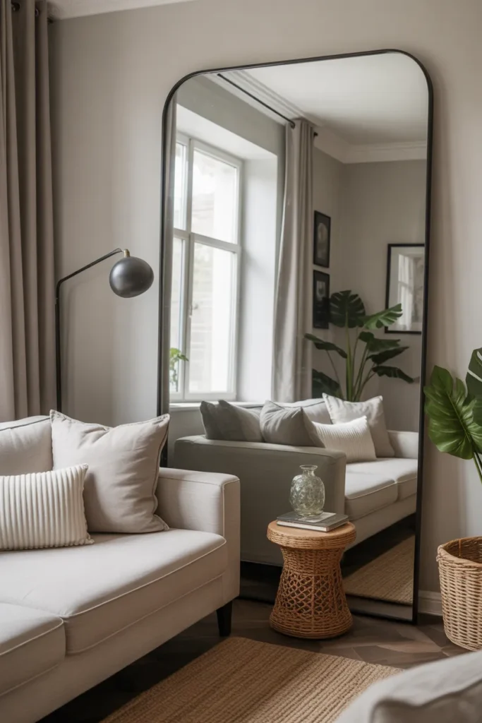 Mirrors to Create Visual Space