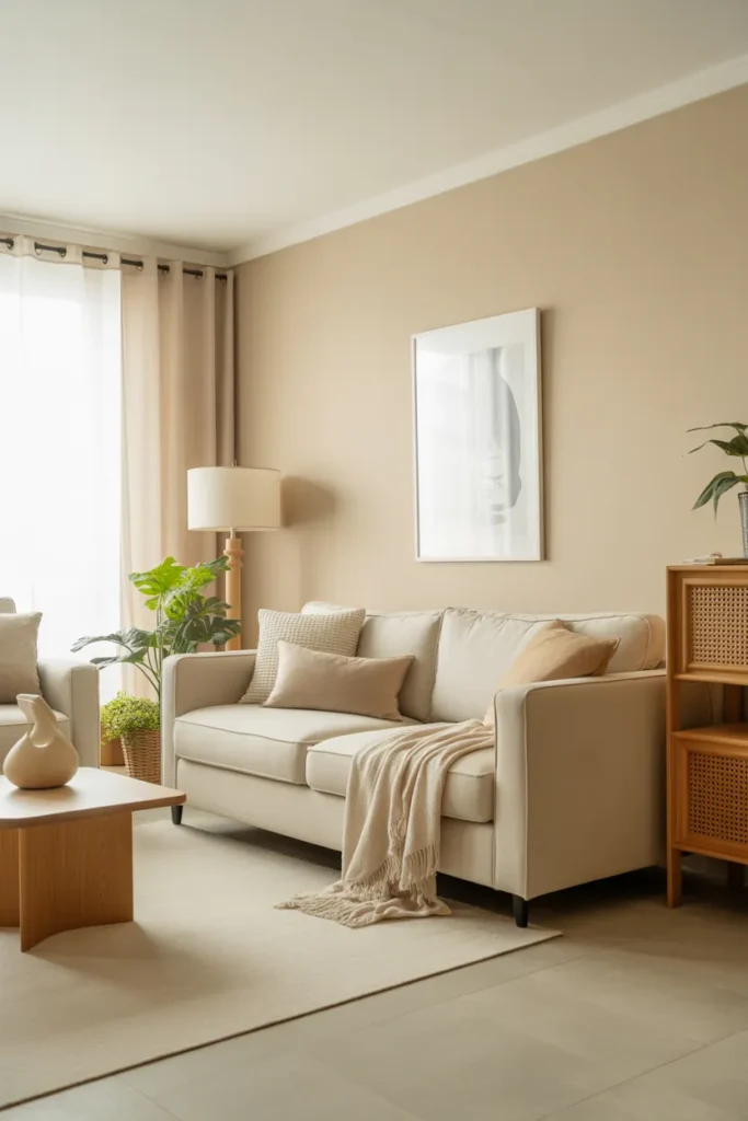 Misty Beige Elegance