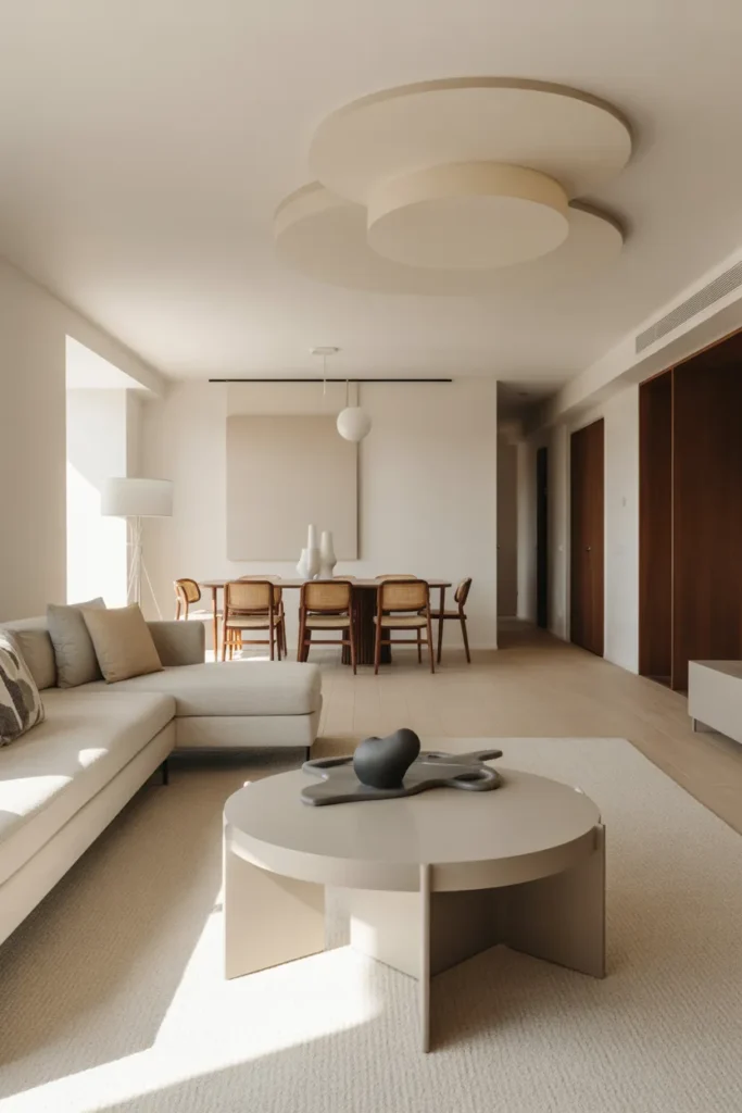 Modern Living Room with Open Layout Design