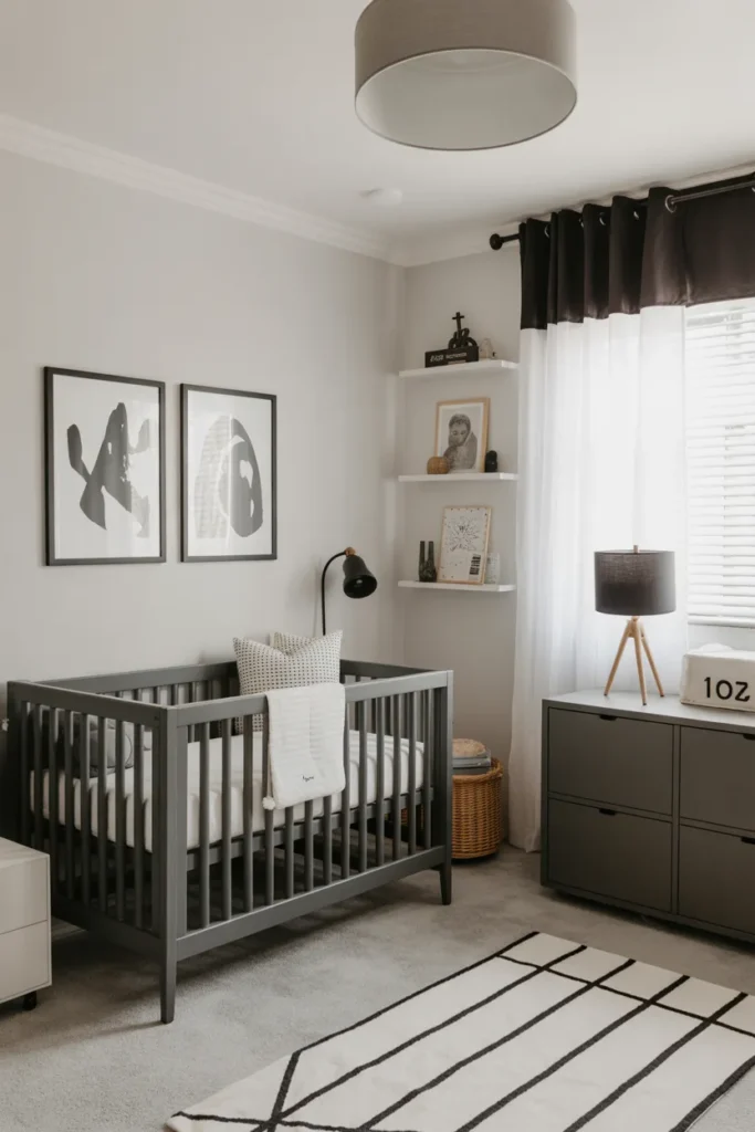 Modern Monochrome Nursery
