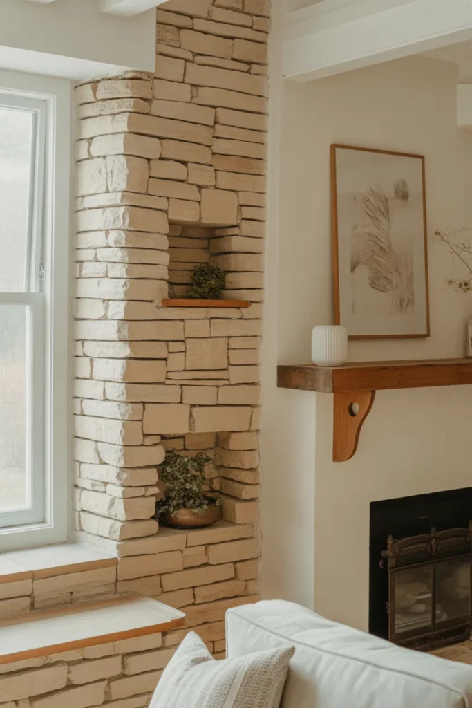 Natural Stone Accents for Rustic Appeal
