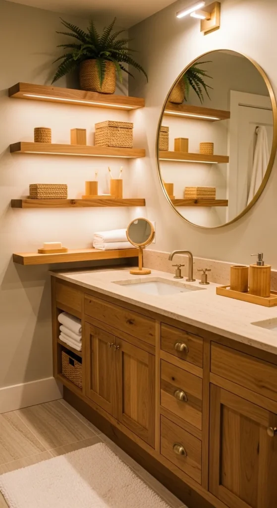 Natural Wood Accents