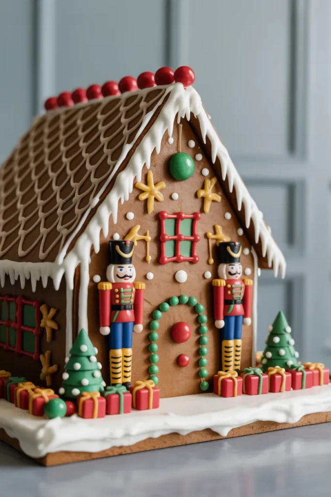 Nutcracker-Inspired Gingerbread House