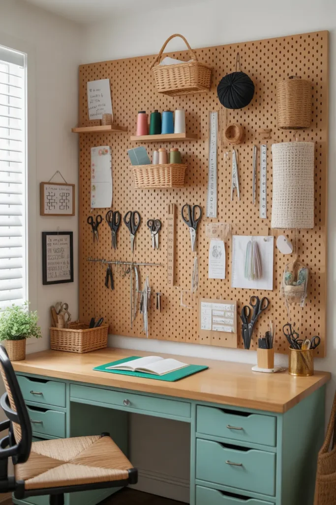 Pegboard Tool Wall