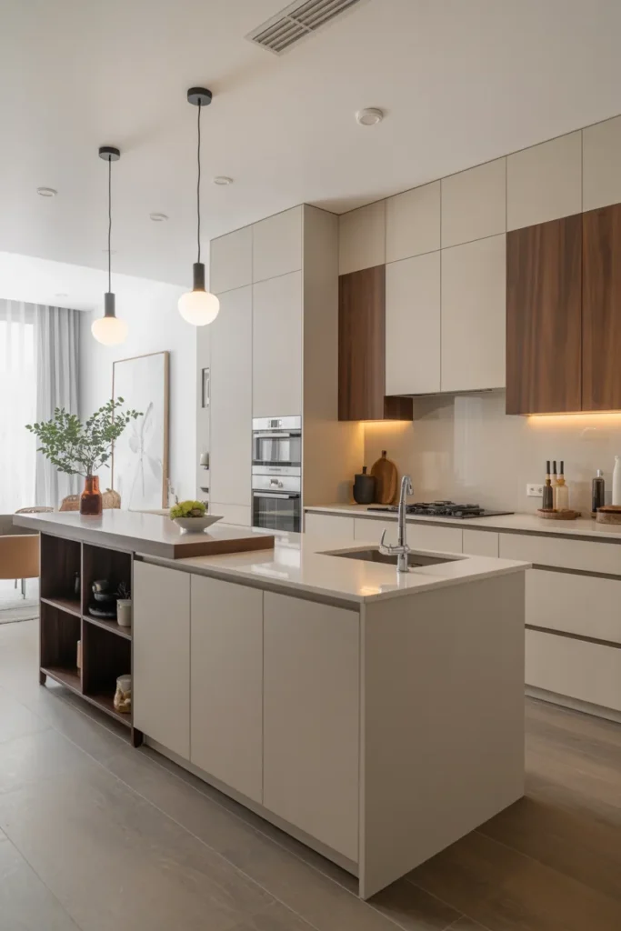 Peninsula Kitchen for Extra Counter Space