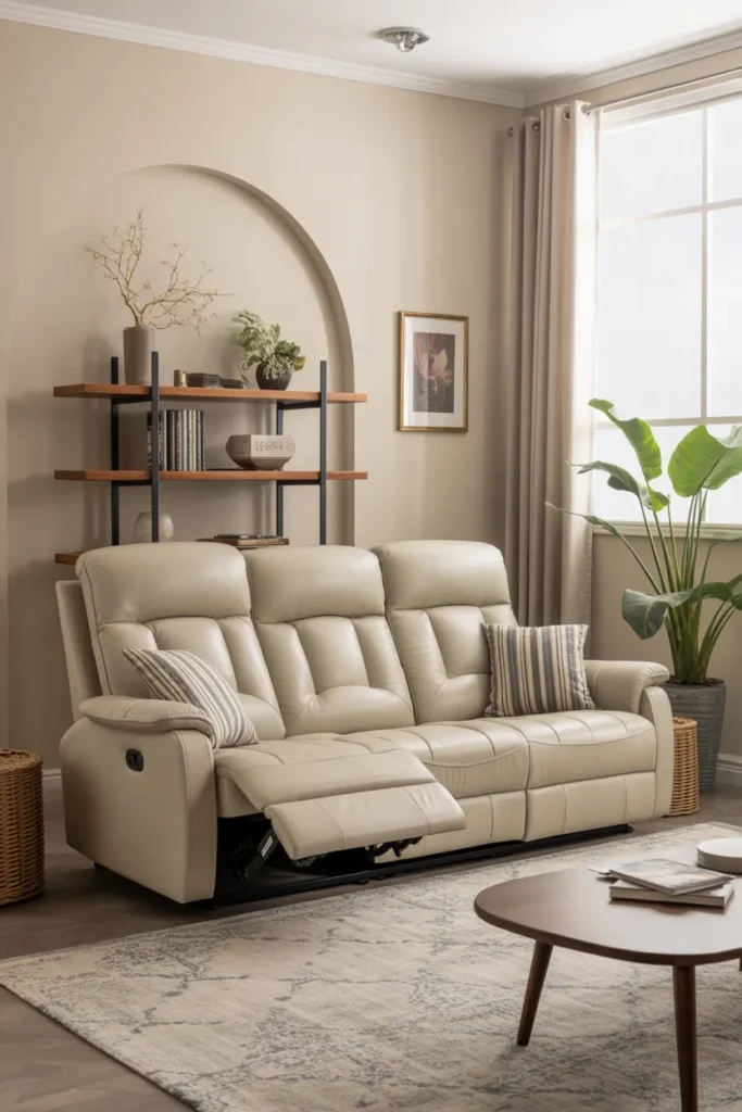 Reclining Sofa for Family Comfort
