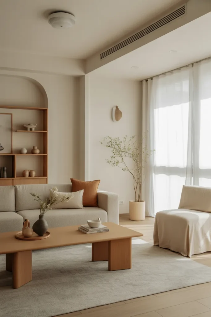 Scandinavian-Inspired Living Room