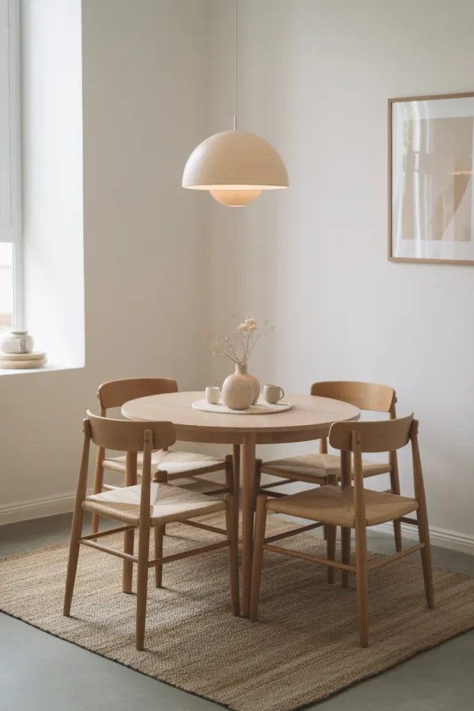 Scandinavian-Inspired Small Dining