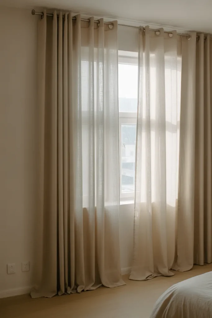 Sheer Curtains for a Light and Airy Feel