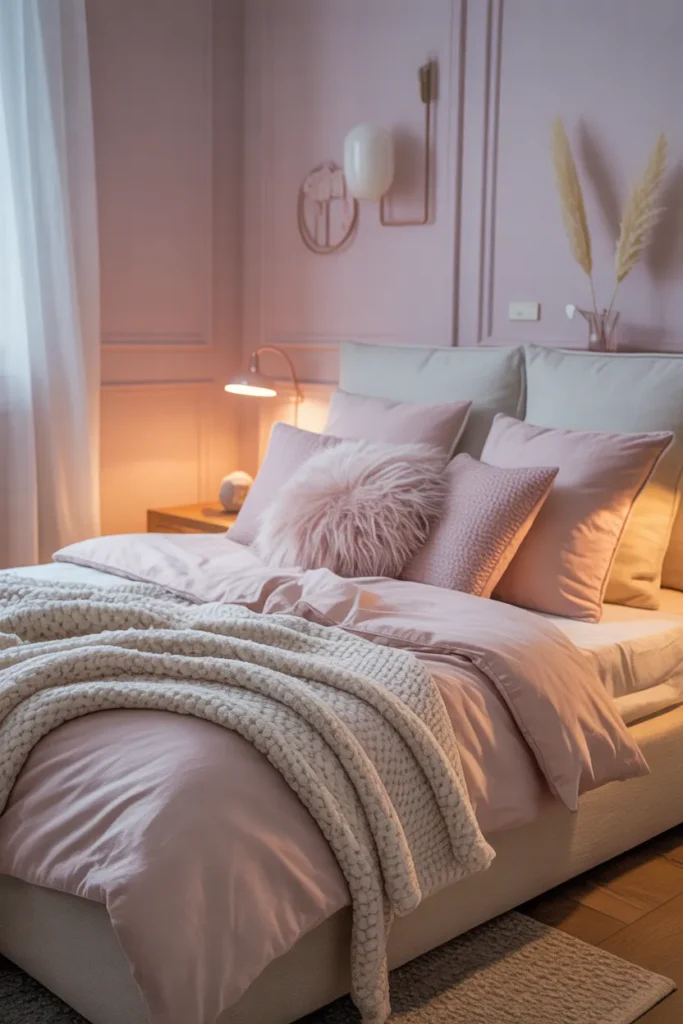 Soft Pastel Color Palette with Layered Textures