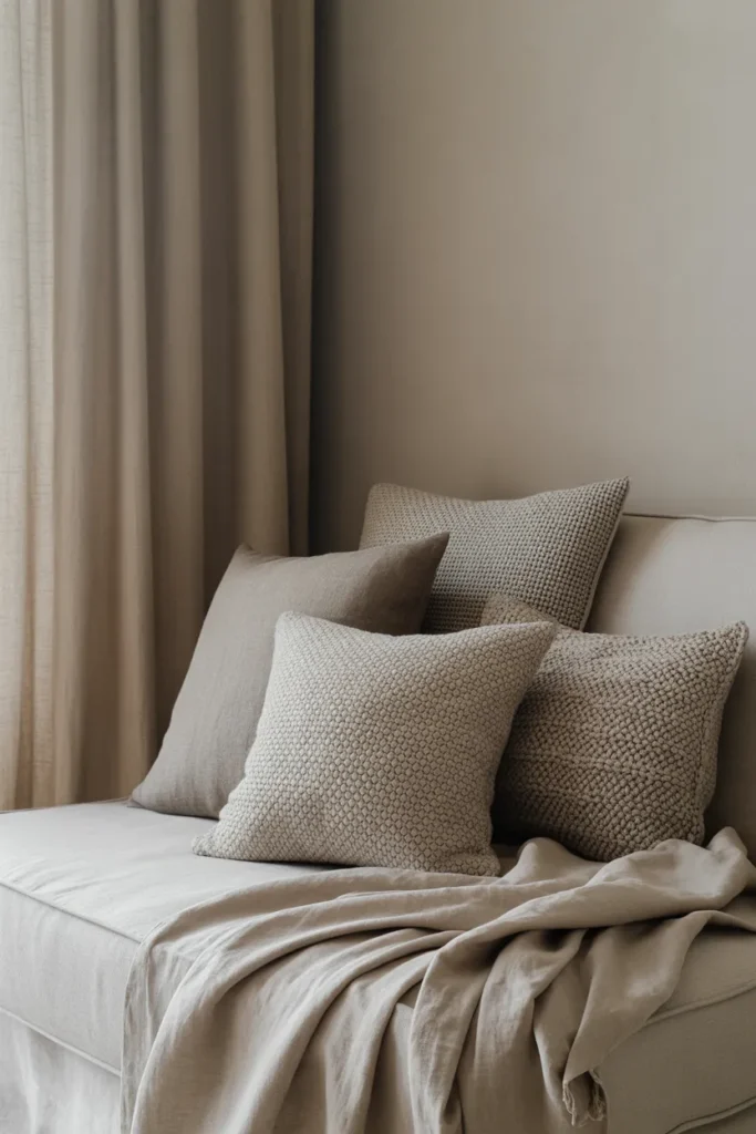 Soft Textiles for a Cozy Cottage Feel