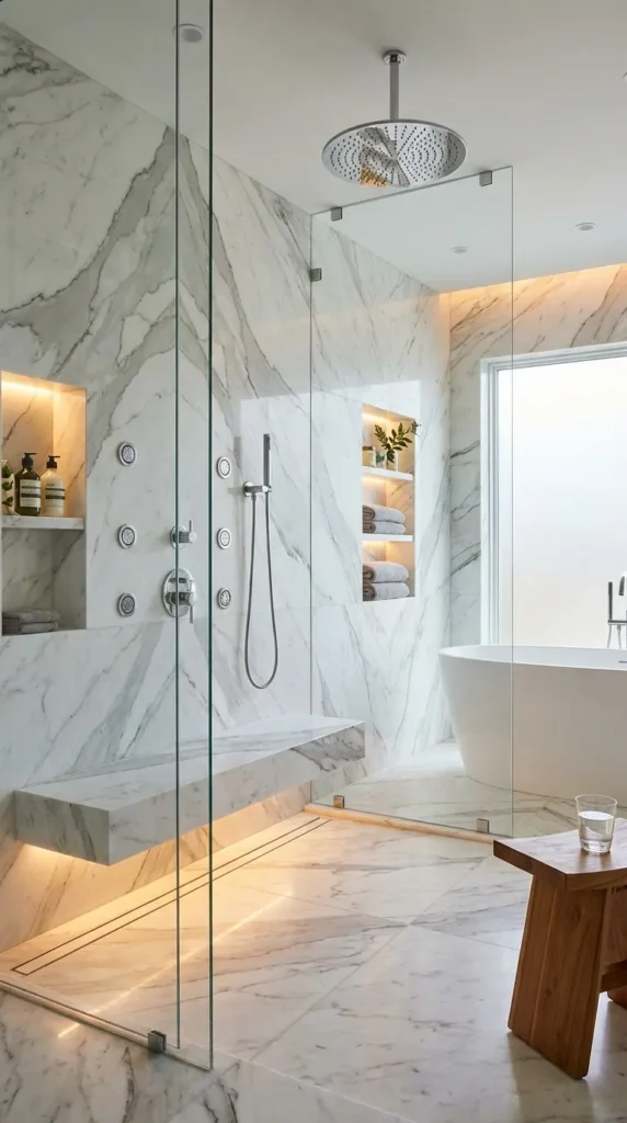 Spa-Inspired Showers