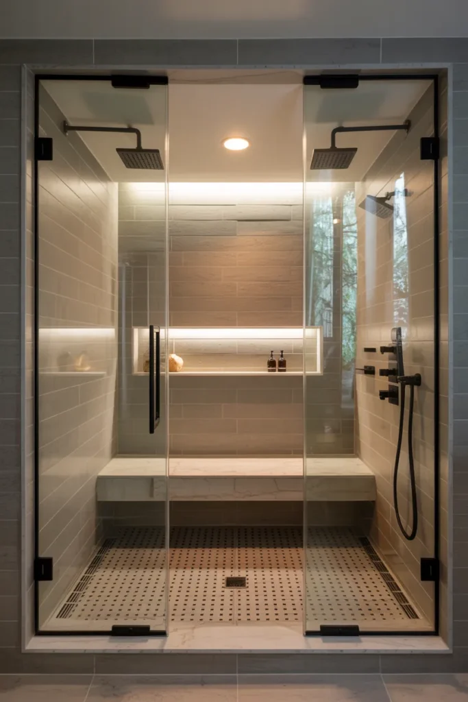Spa-Style Steam Shower