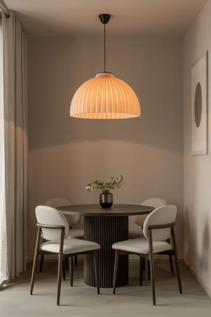 Statement Lighting to Define the Area