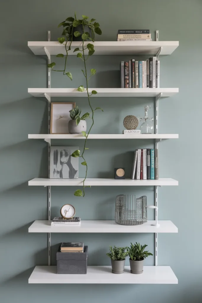 Use Floating Shelves
