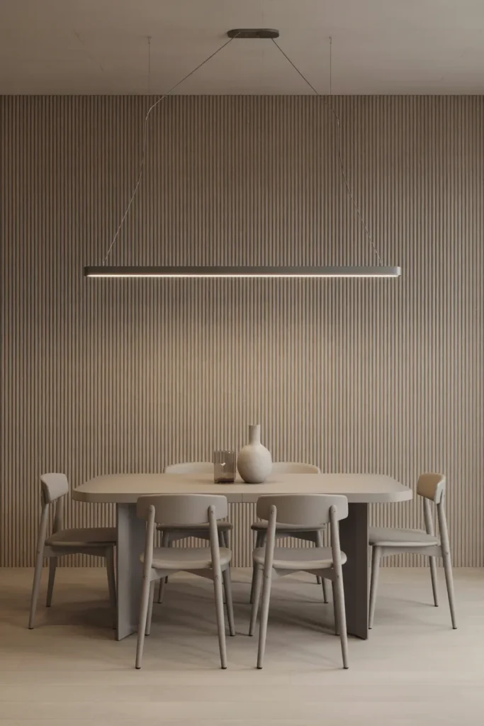 Vertical Paneling for Added Height