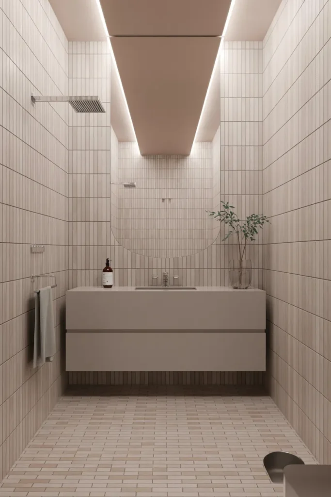 Vertical Stacked Tiles