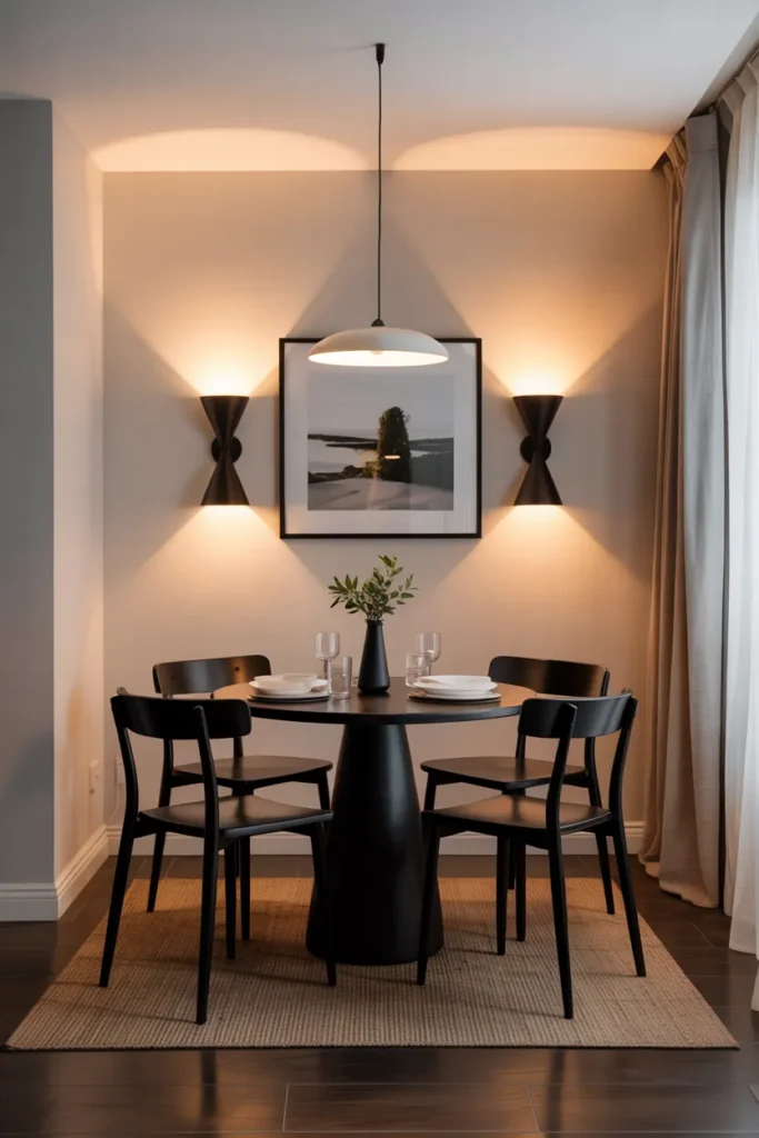 Wall-Mounted Lighting Instead of Floor Lamps