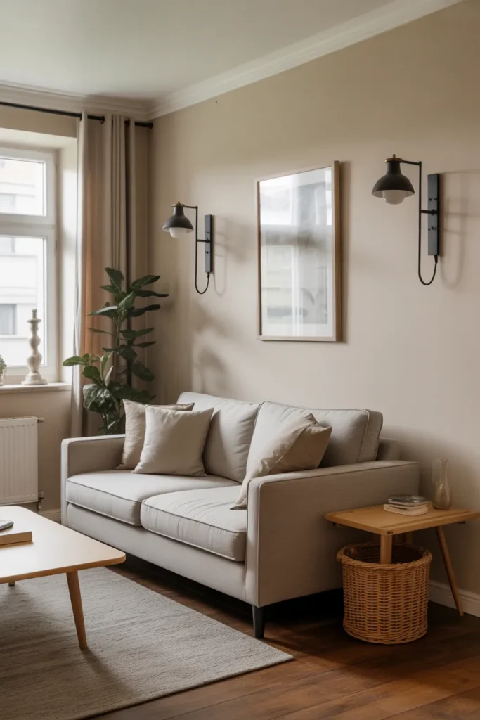 Wall-Mounted Lighting to Free Surfaces