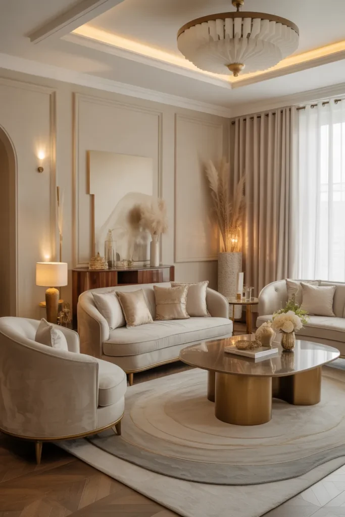 Warm Neutrals with Plush Textures